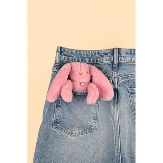 Histoire d'Ours  Portachiavi a forma di coniglio Fleurette, modelli assortiti 