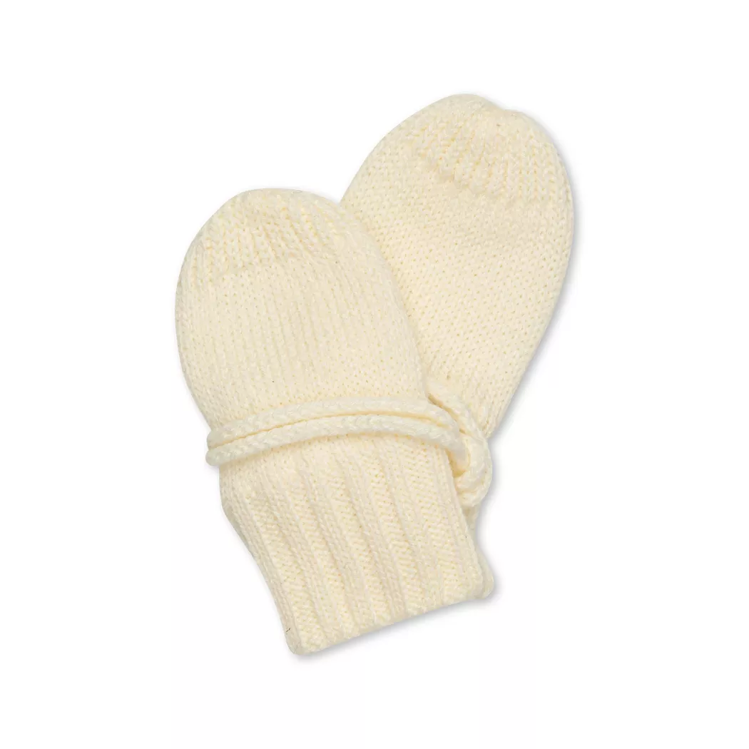 Manor Baby - Fausthandschuhe, 12-24M, Ecru