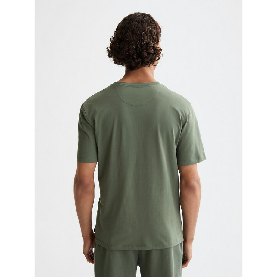 Scotch & Soda T-shirt Col Rond Manches Courtes  