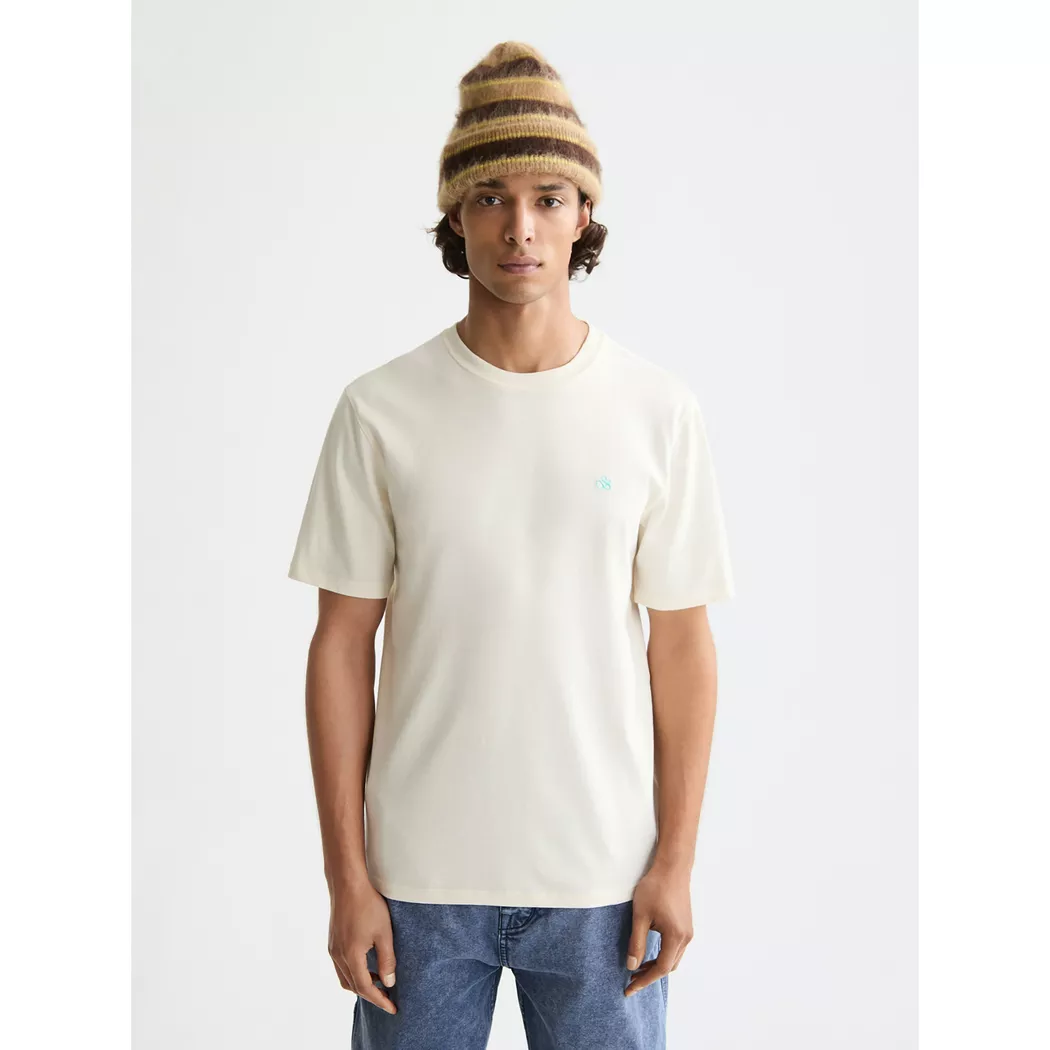 Scotch & Soda - T-Shirt, für Herren, Offwhite, Größe S