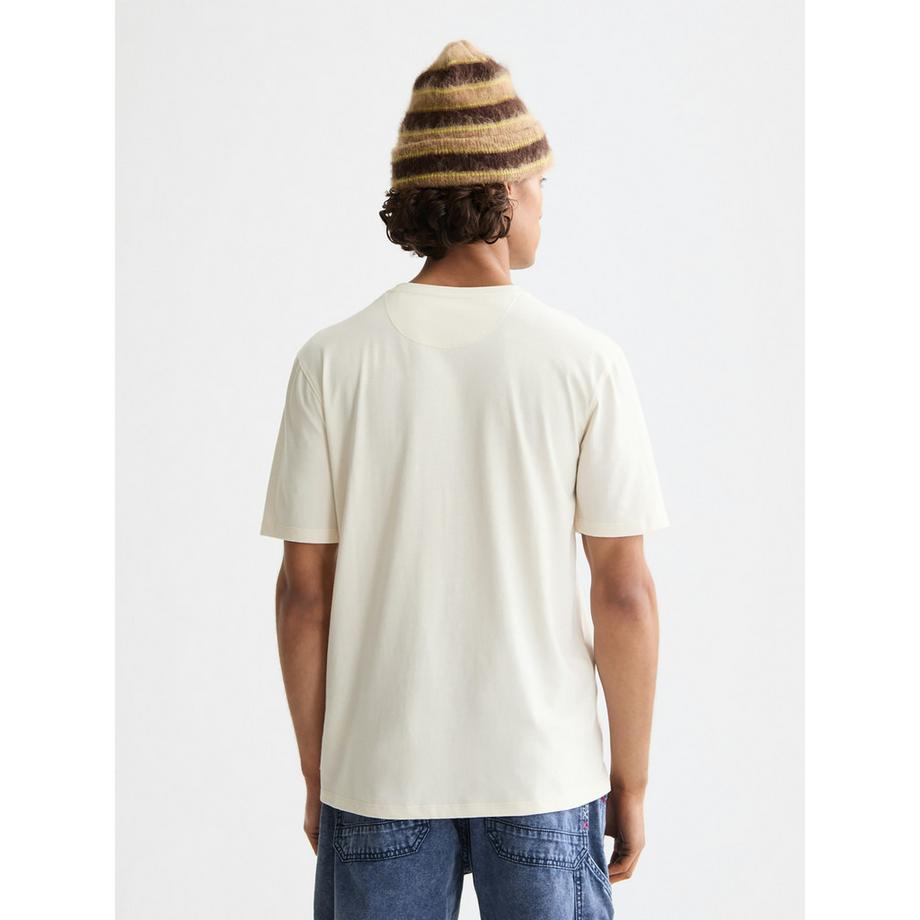 Scotch & Soda T-shirt Col Rond Manches Courtes  