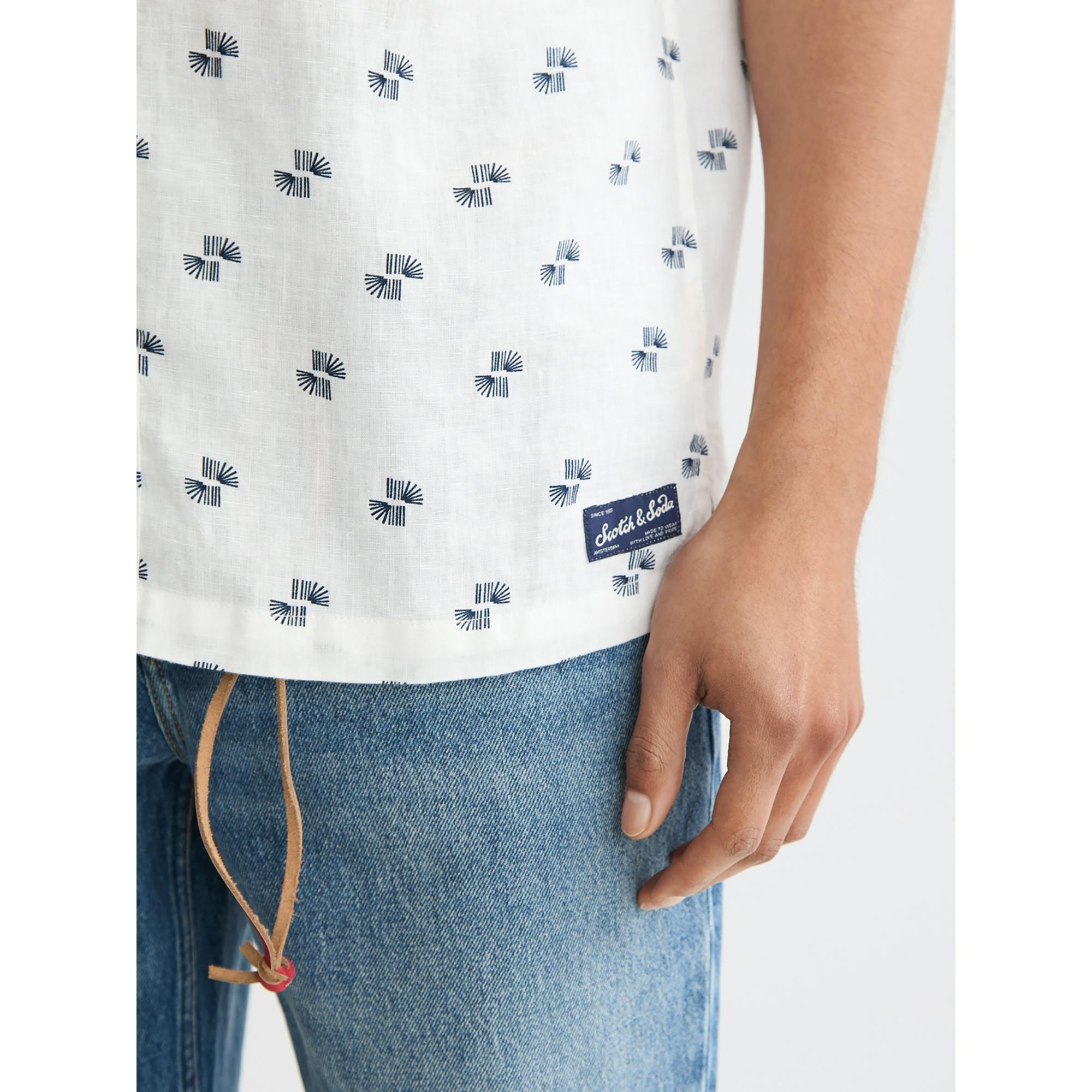 Scotch & Soda Kurzarmhemd All-Over Print  