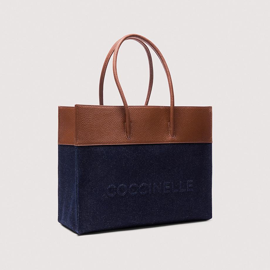 COCCINELLE Myrtha Denim Shopper  