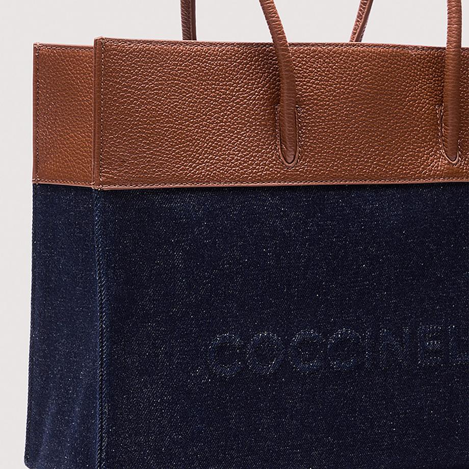 COCCINELLE Myrtha Denim Shopper  