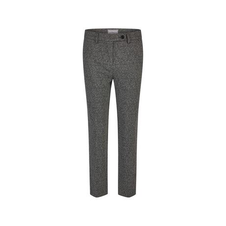 ANNA MONTANA Rose All-over Print Pantalon Coupe Droite  