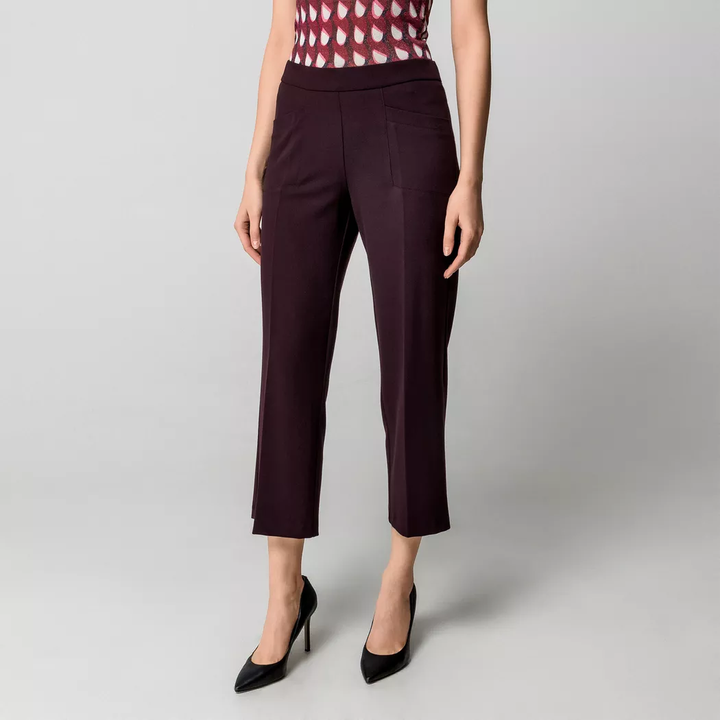 Anna Montana - Culotte-Hose, für Damen, Bordeaux, Größe 42