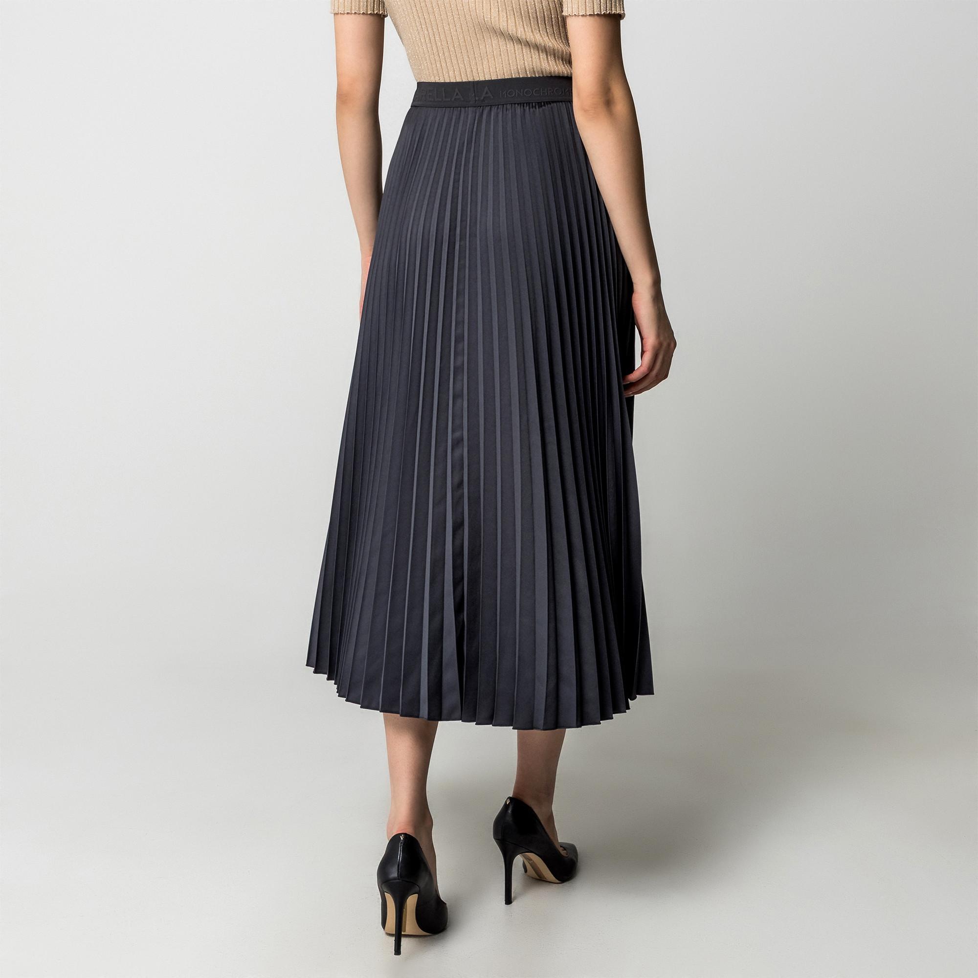 Marella Pontiac Falten Midirock  