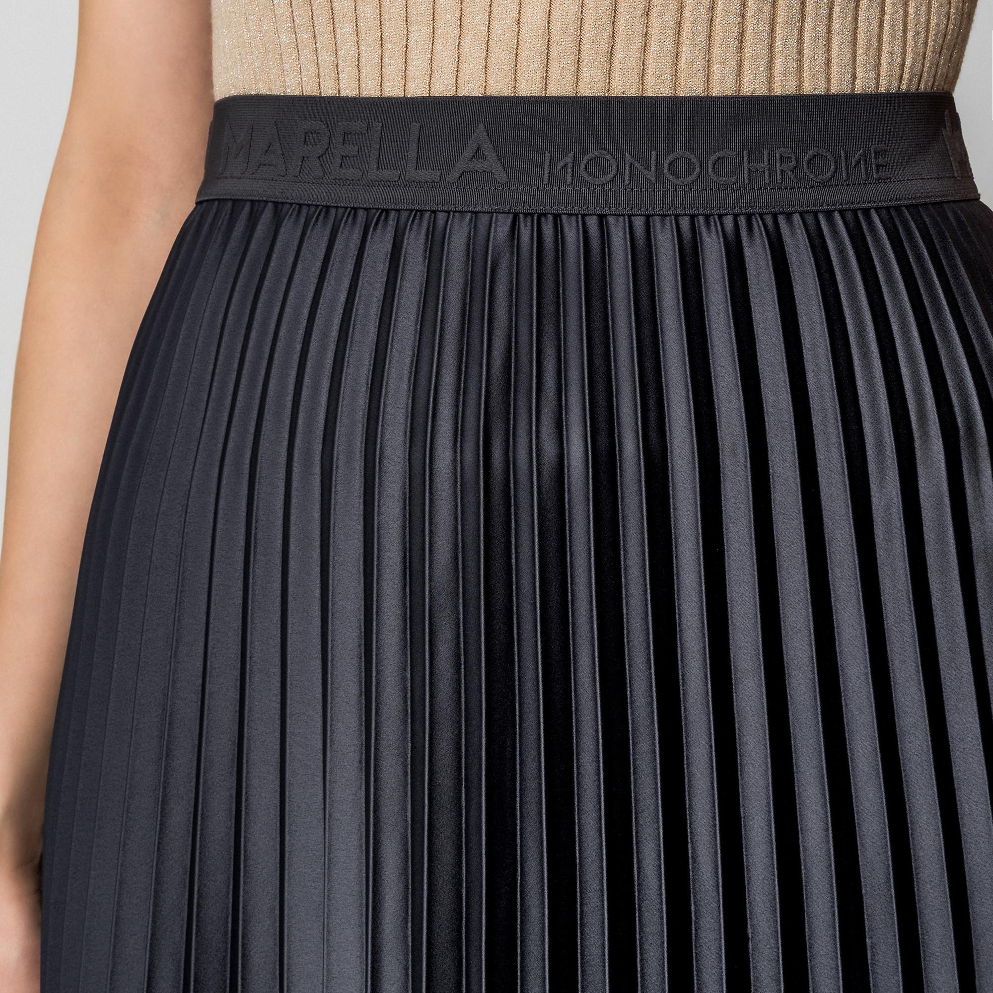 Marella Pontiac Falten Midirock  