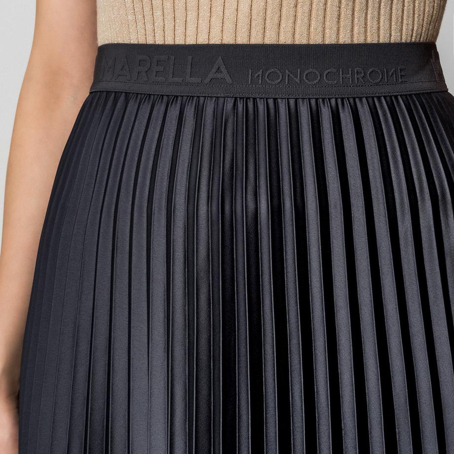 Marella Pontiac Falten Midirock  