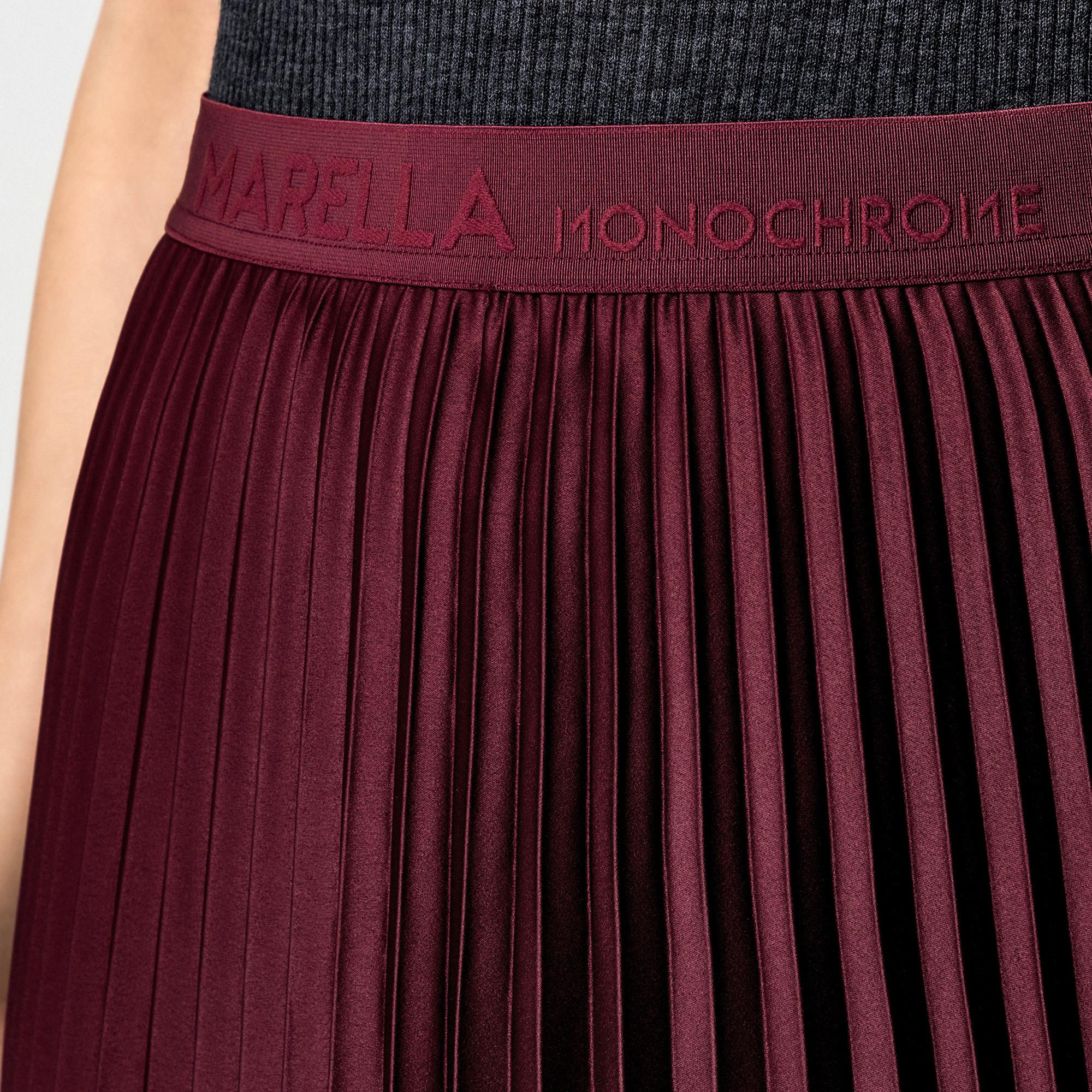 Marella Pontiac Falten Midirock  