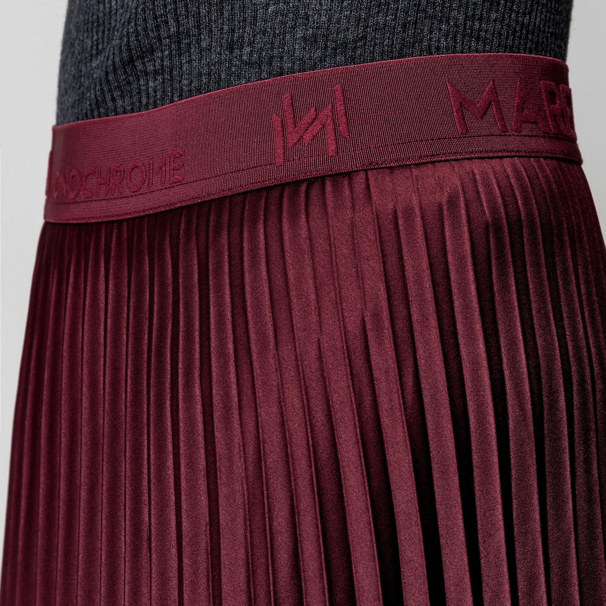 Marella Pontiac Falten Midirock  