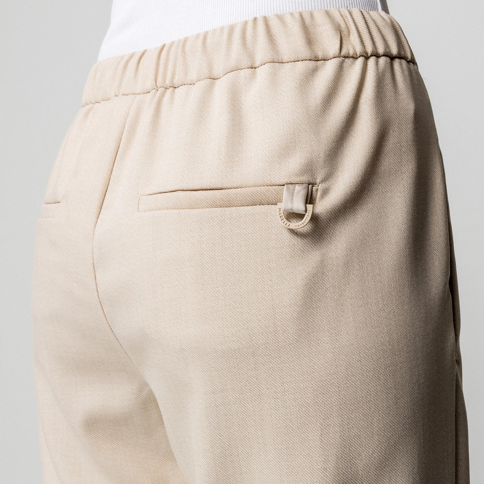 Marella Nyssa Regular Fit Pantaloni Gamba Larga  