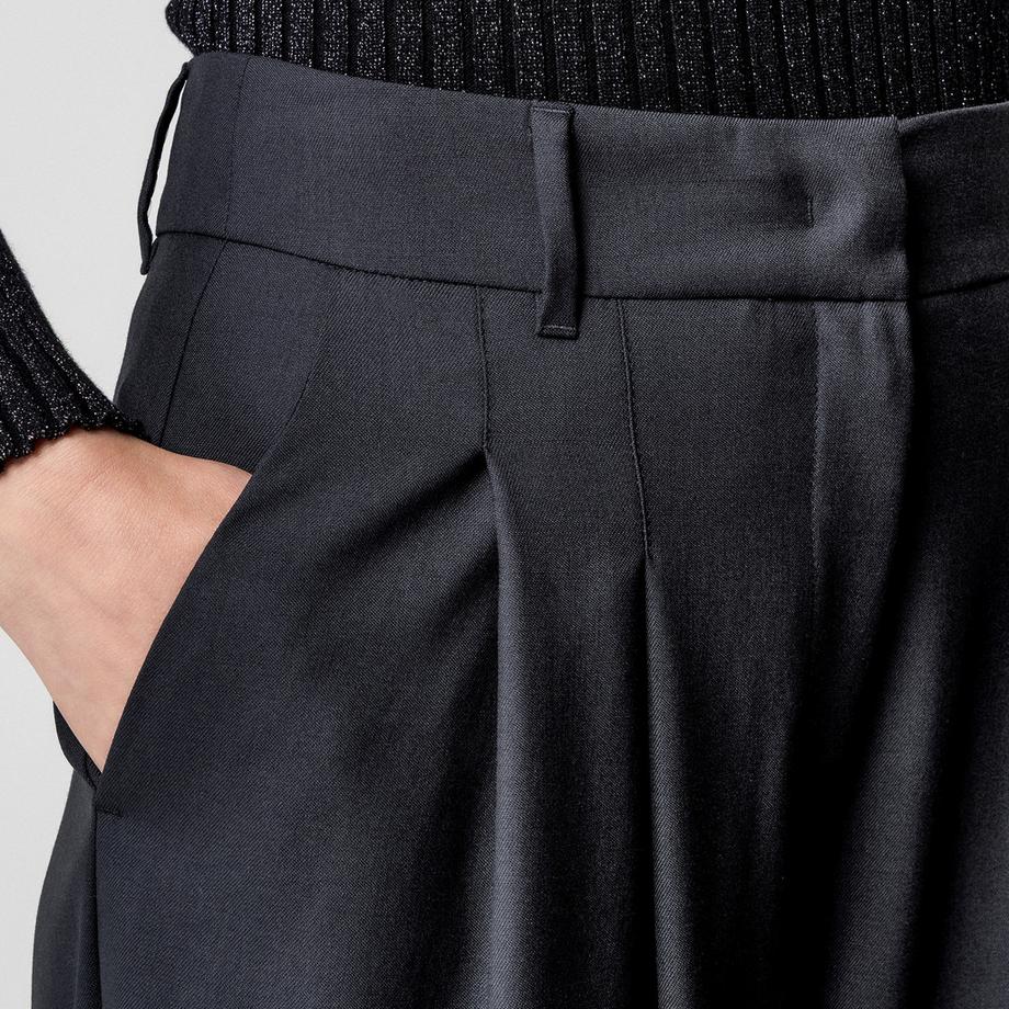 Marella Ulzio Pantaloni Plissettati Gamba Larga  