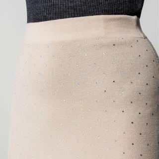 Marella MERCE Strick Midirock mit Strasssteinen  