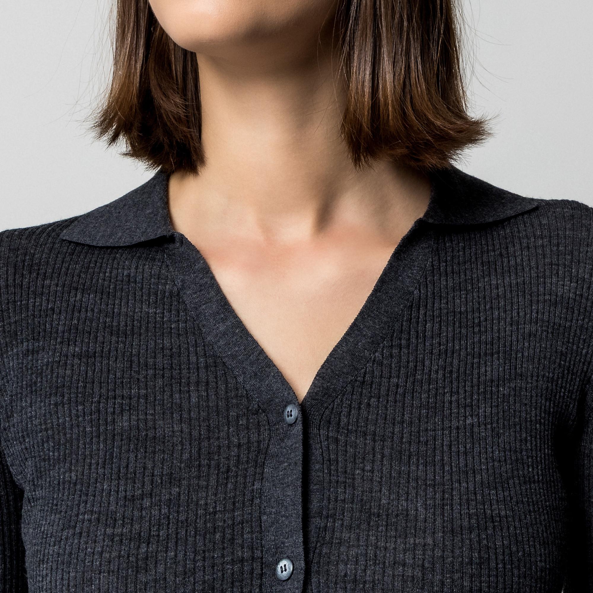 Marella Nias Maglione a Coste con Bottoni  