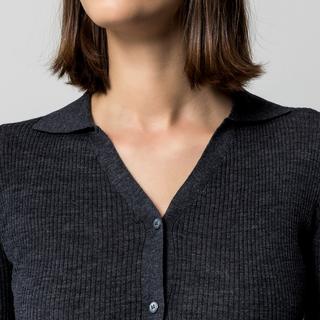 Marella Nias Maglione a Coste con Bottoni  