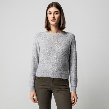 Marella EFFIGE Pull à Paillettes  