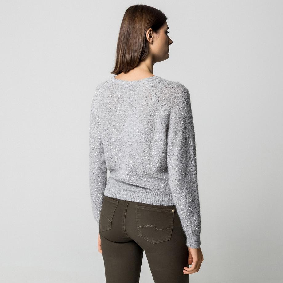 Marella EFFIGE Maglione in maglia con paillettes  