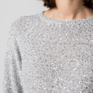 Marella EFFIGE Pull à Paillettes  