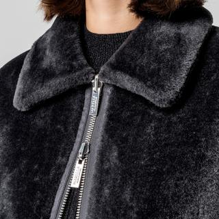 Marella Fresa Giacca Reversibile Effetto Pelliccia  