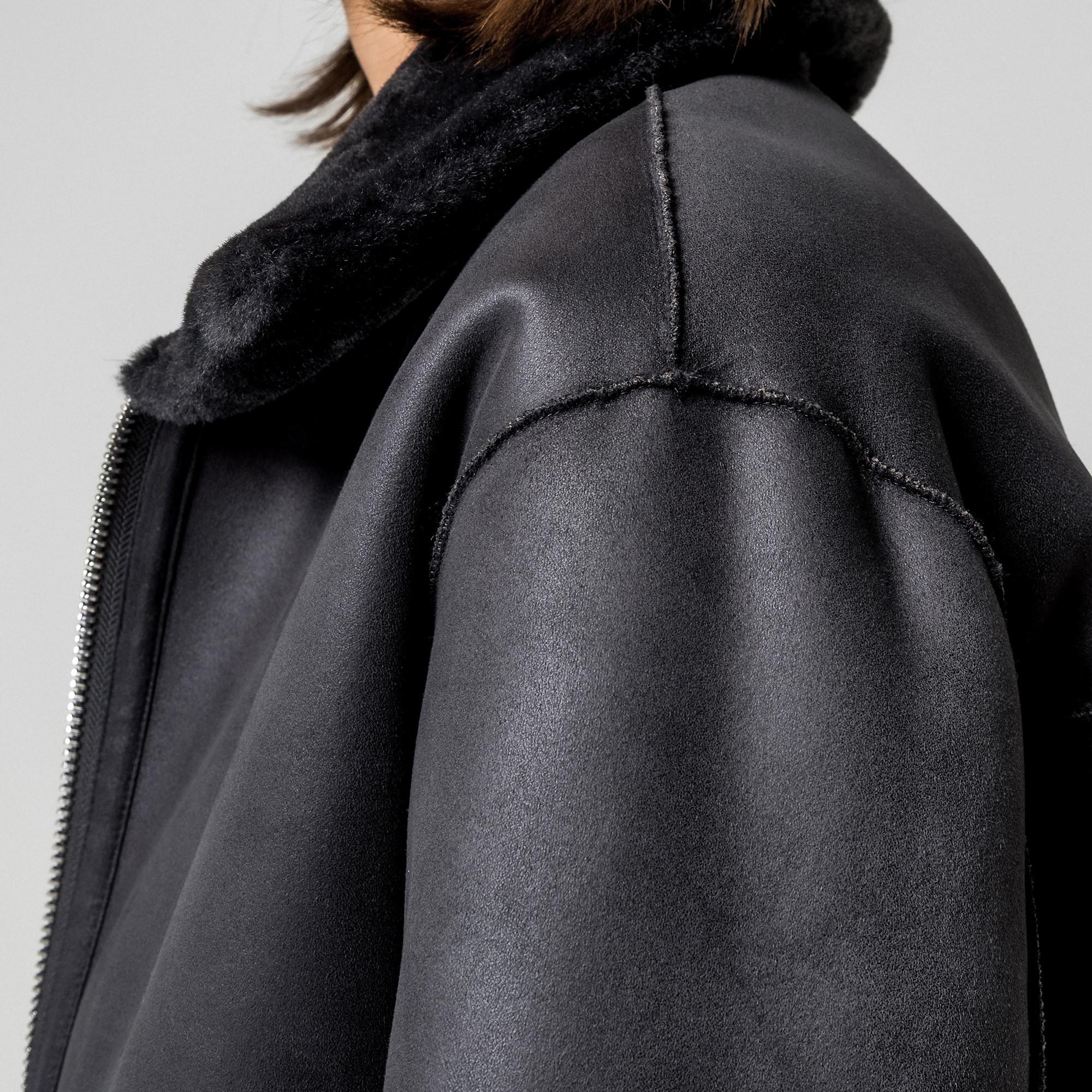 Marella Fresa Giacca Reversibile Effetto Pelliccia  