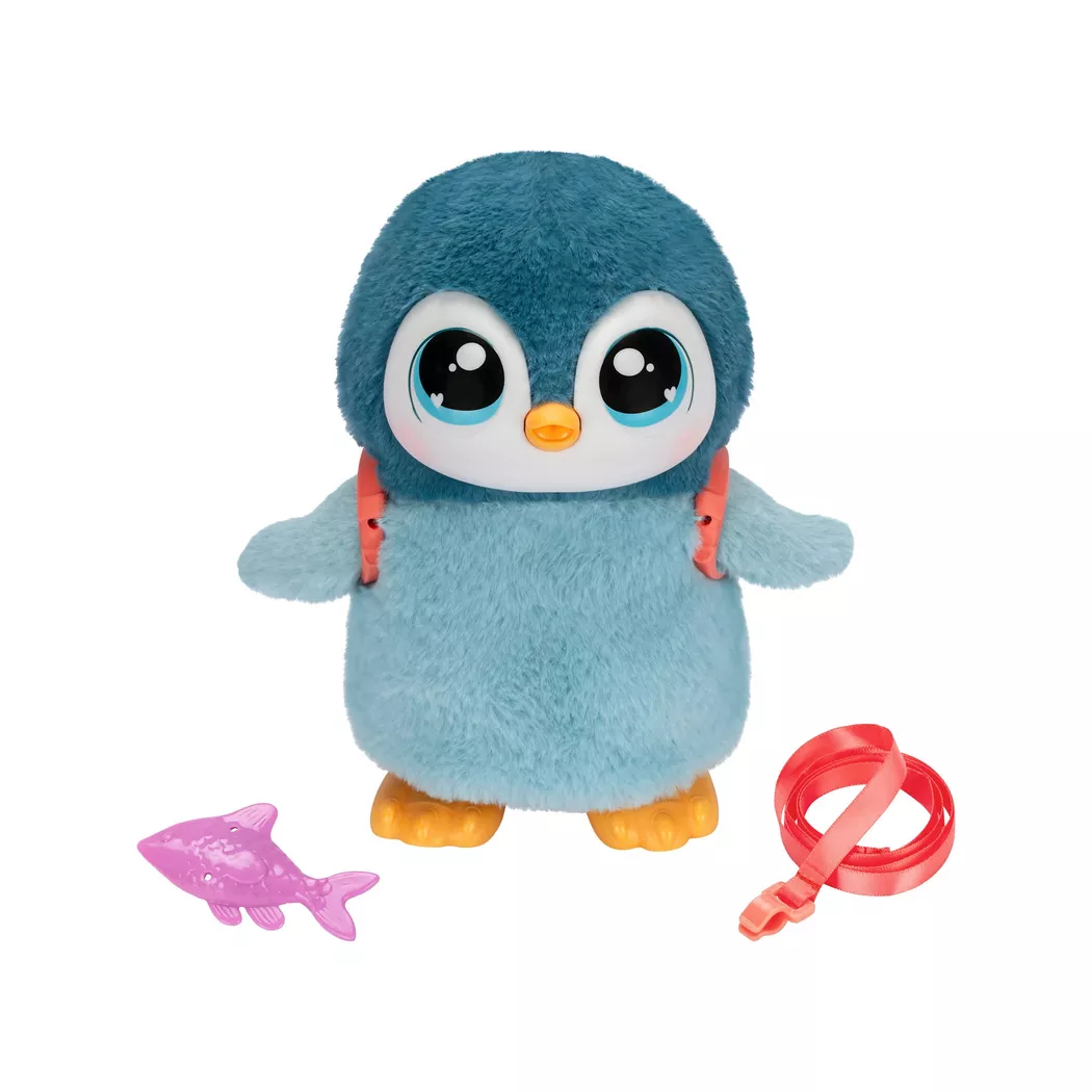 Moose Toys - Spazierender Pinguin, Blau
