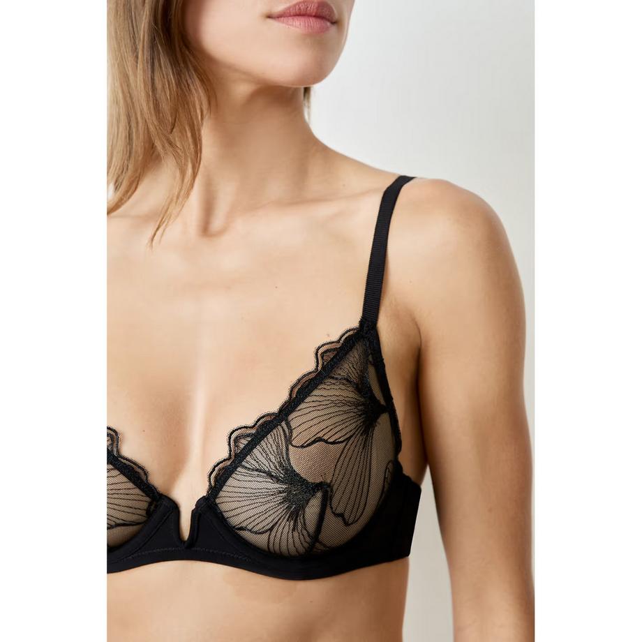 Etam Bügel-BH mit Stickerei  