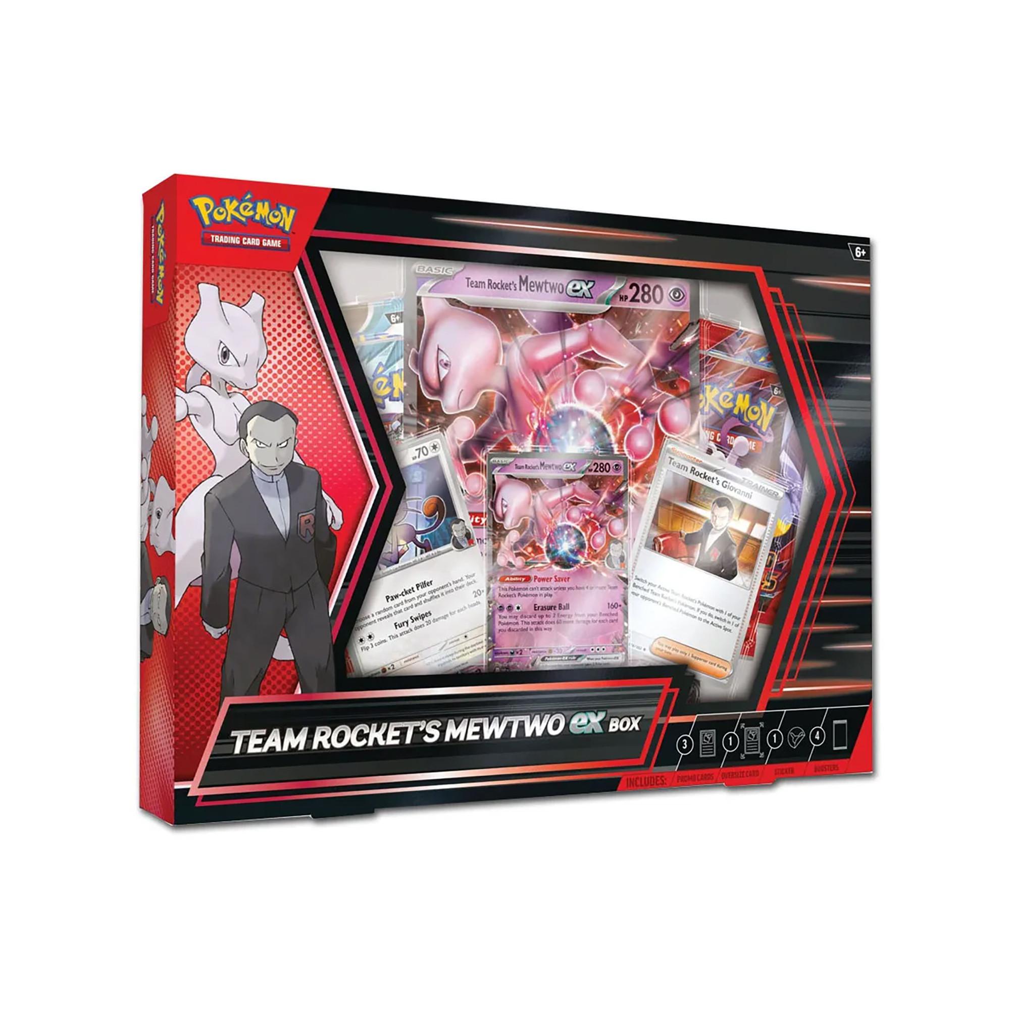 Pokémon  Team Rocket's Mewtwo Ex Box, englisch 