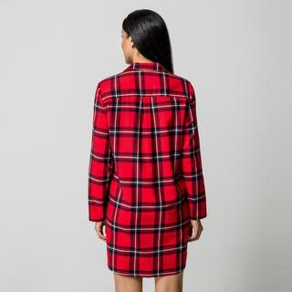 Manor Woman Kariertes Flanell Nachthemd  
