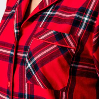 Manor Woman Kariertes Flanell Nachthemd  