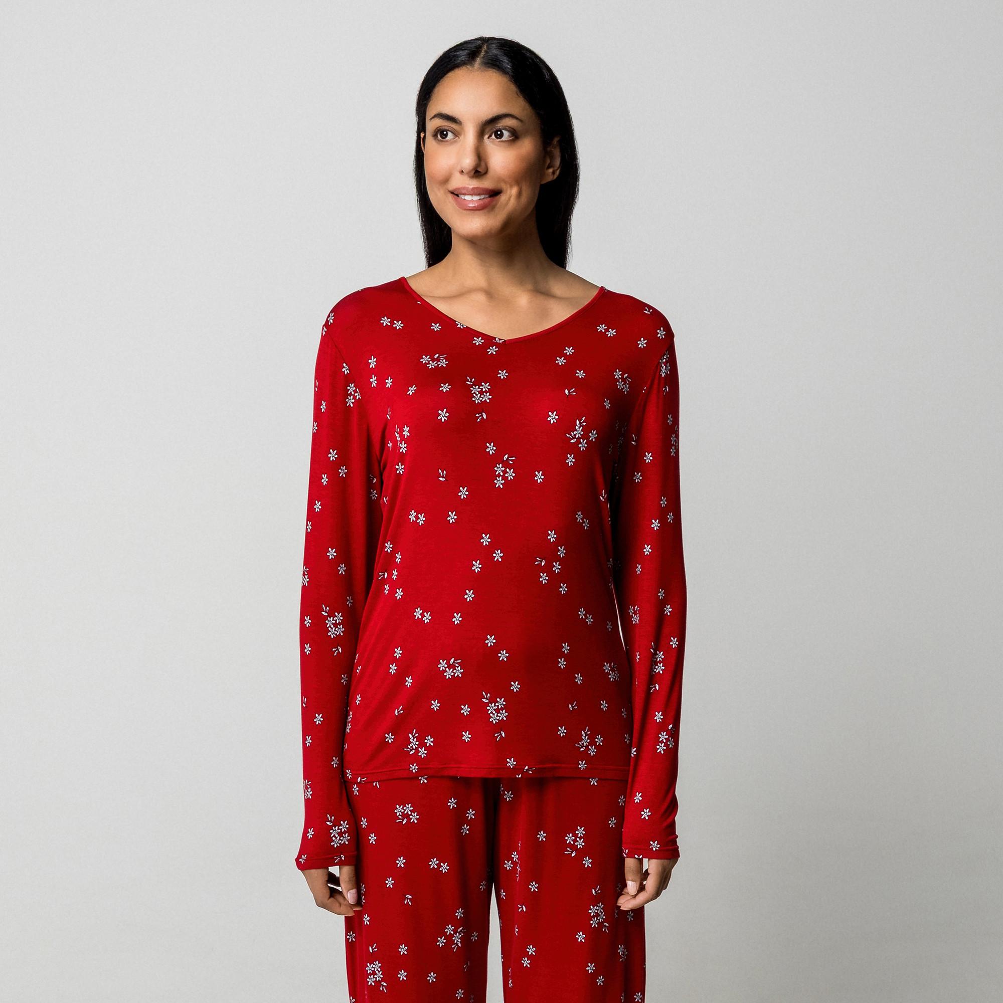 Manor Woman Set Pigiama Motivo Floreale  