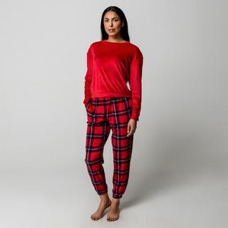 Manor Woman Ensemble Pyjama Velours  