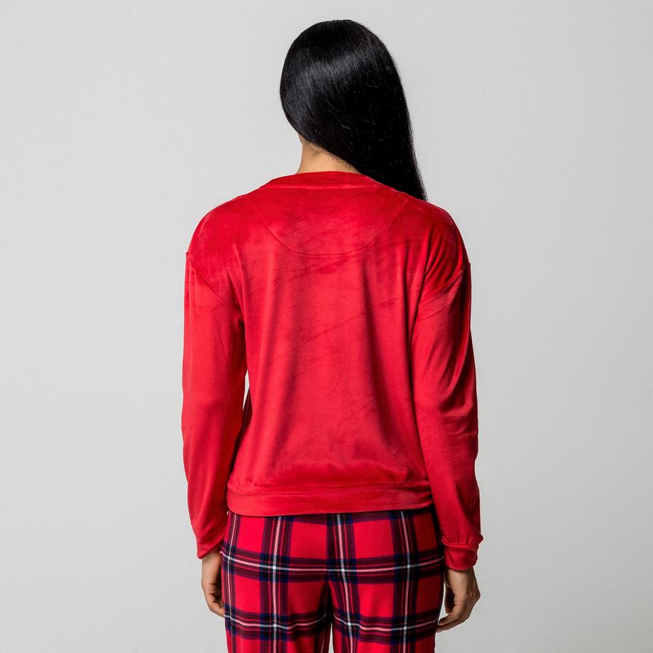 Manor Woman Ensemble Pyjama Velours  