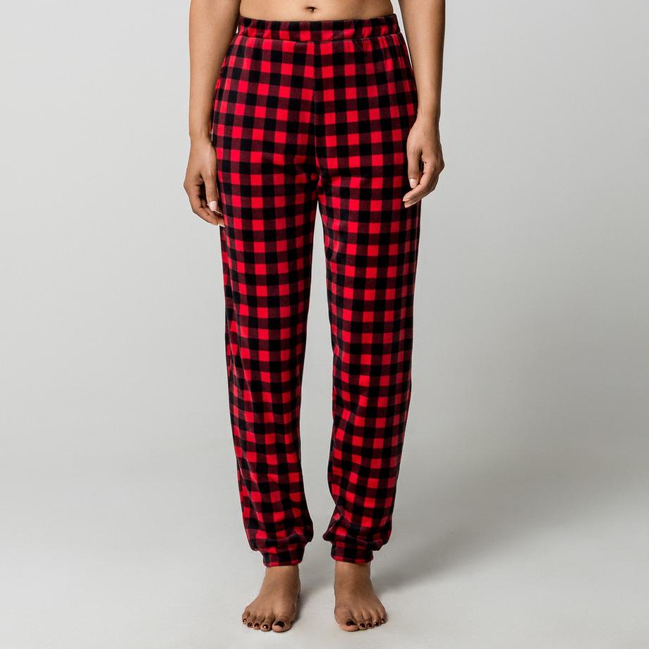 Manor Woman Set Pigiama Motivo Natalizio Quadri  