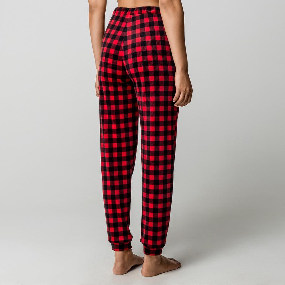 Manor Woman Set Pigiama Motivo Natalizio Quadri  