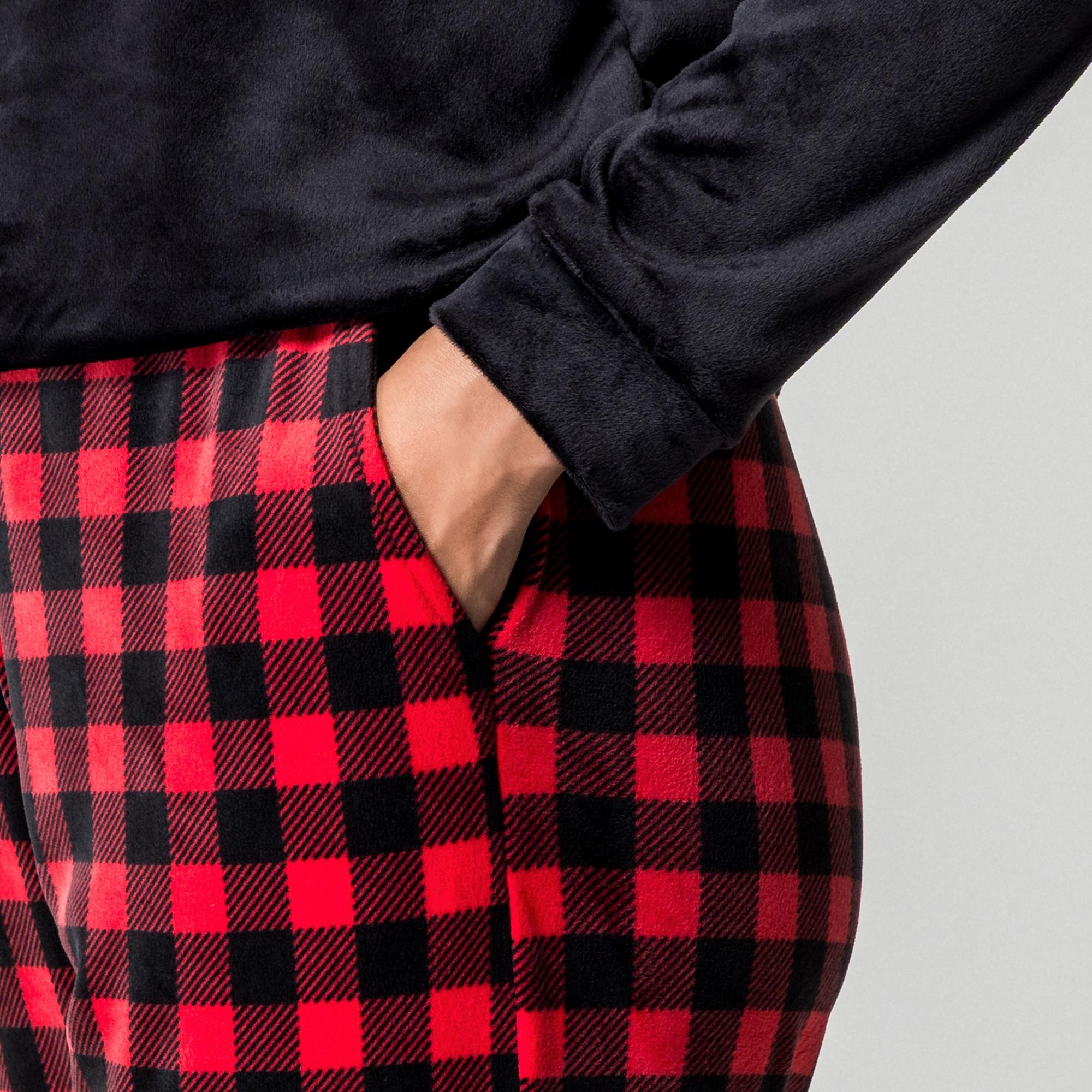 Manor Woman Pyjama Set Weihnachtsmotiv Kariert  