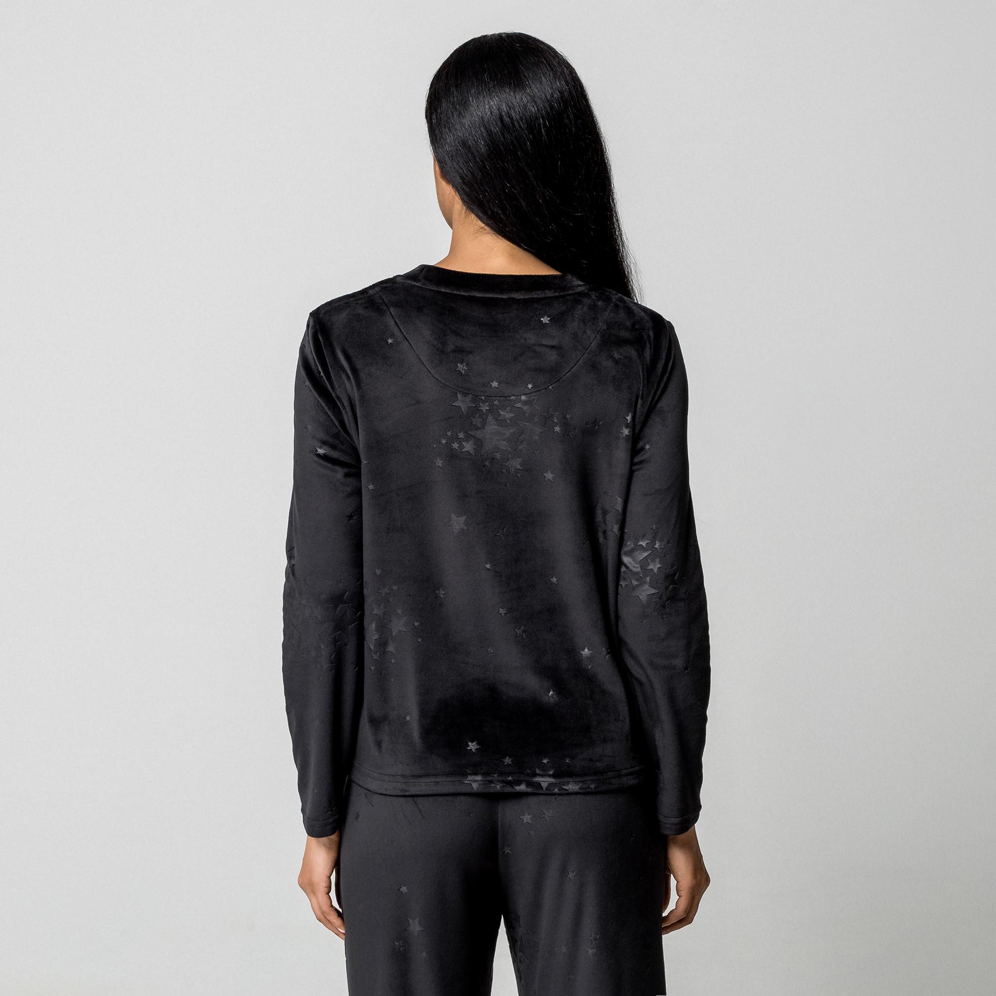 Manor Woman Samt Geprägtes Sternenmotiv Pyjama-Set  