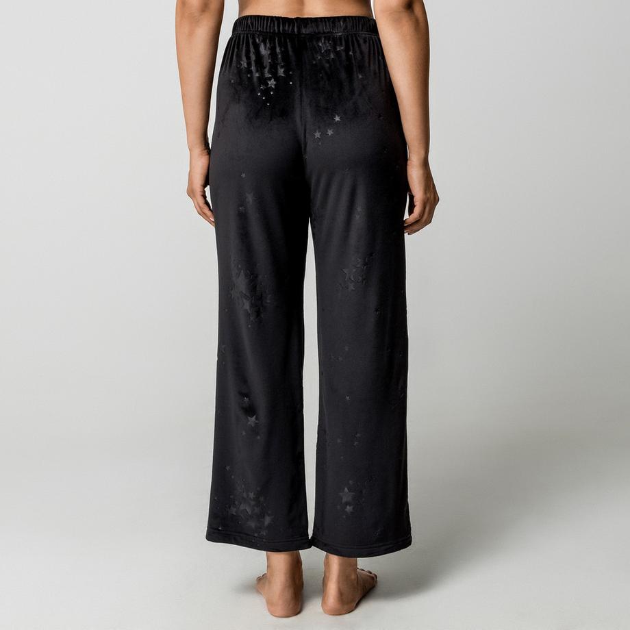 Manor Woman Ensemble de Pyjama en Velours Motif Étoile Gaufré  