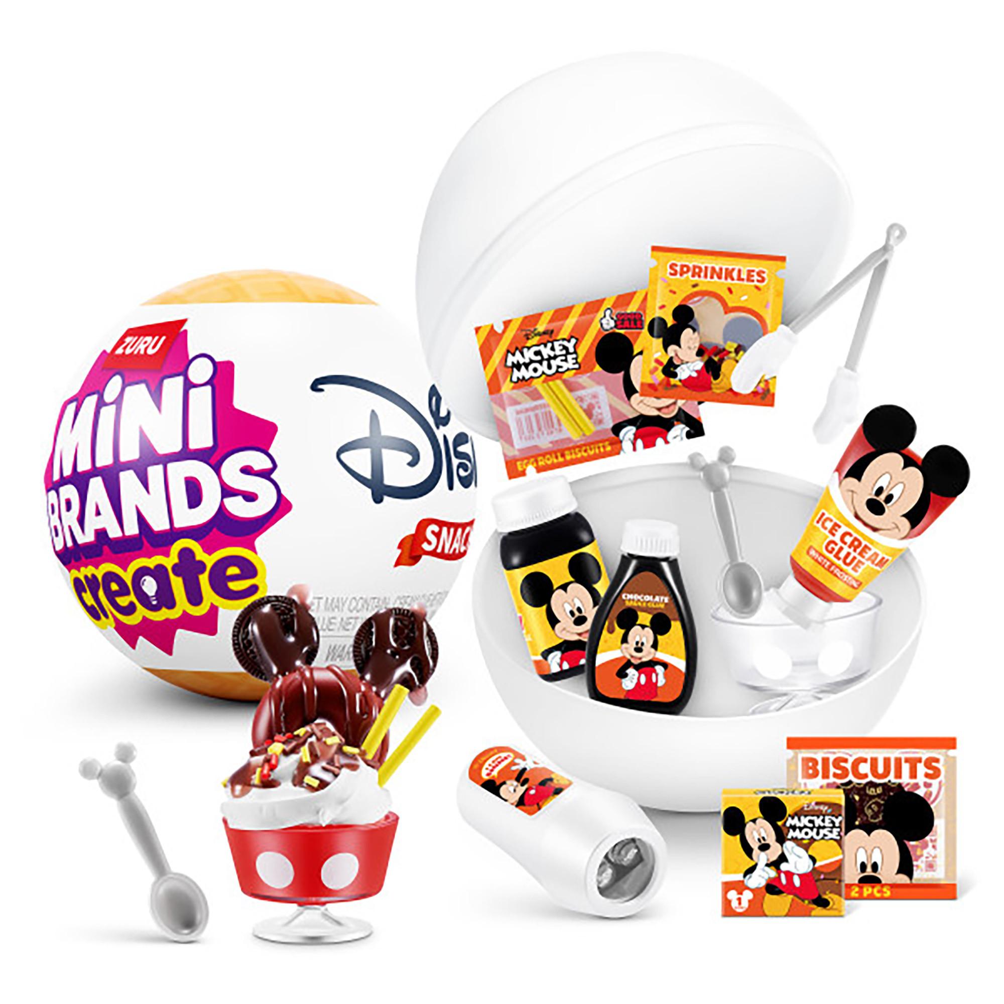 ZURU  Mini Snack Kapsel Disney Serie 1, Überraschungspack 