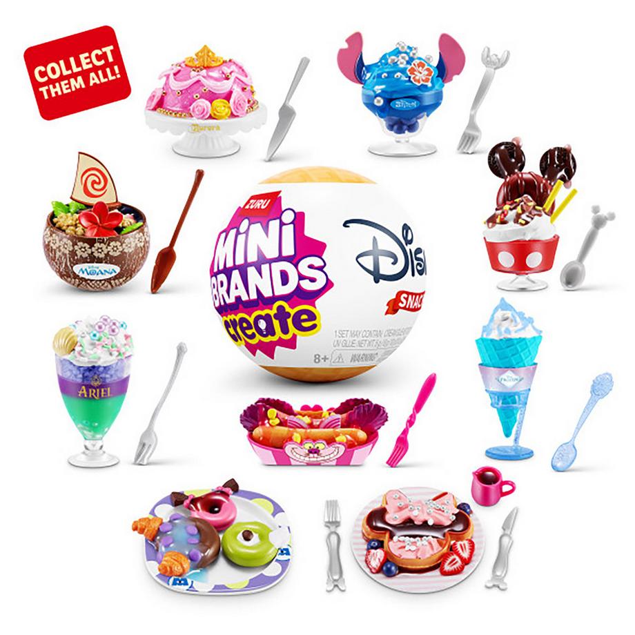ZURU  Capsula Creazione Snack Disney Serie 1, Pacchetto sorpresa 