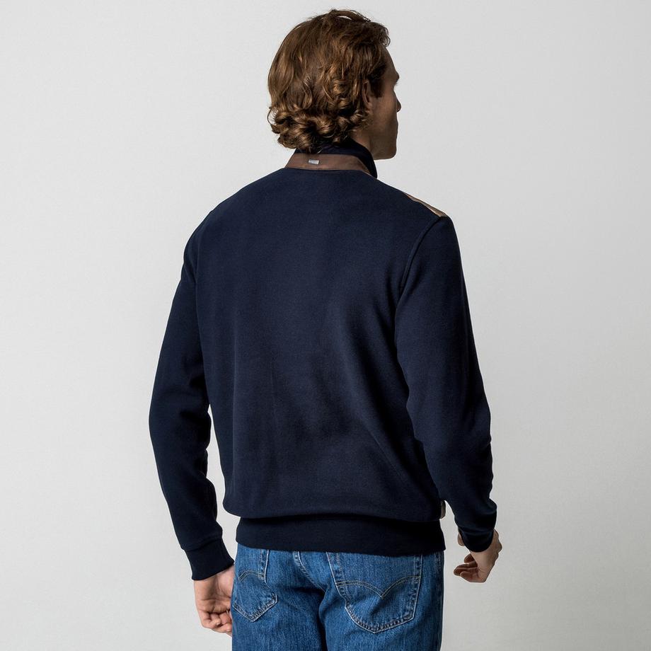 BUGATTI Gesteppte French Terry Jacke  