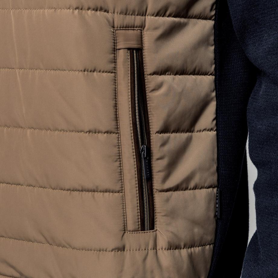 BUGATTI Gesteppte French Terry Jacke  