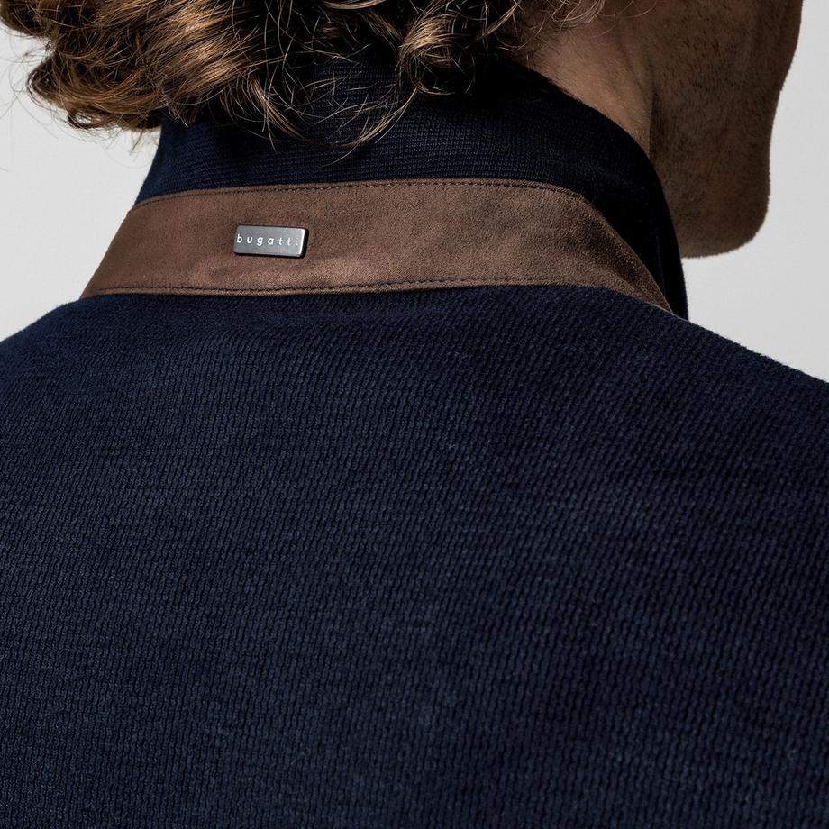 BUGATTI Gesteppte French Terry Jacke  