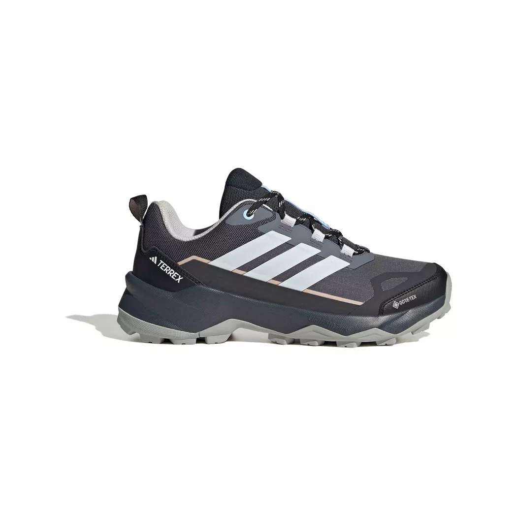 Wanderschuh ADIDAS TERREX "TERREX SKYCHASER AX5 GORE-TEX", Damen, Gr. 39, aurora onix, dash grau, carbon, Synthetik, Textil, Schuhe Wanderschuh, wasserdicht dank Gore-Tex Membrane