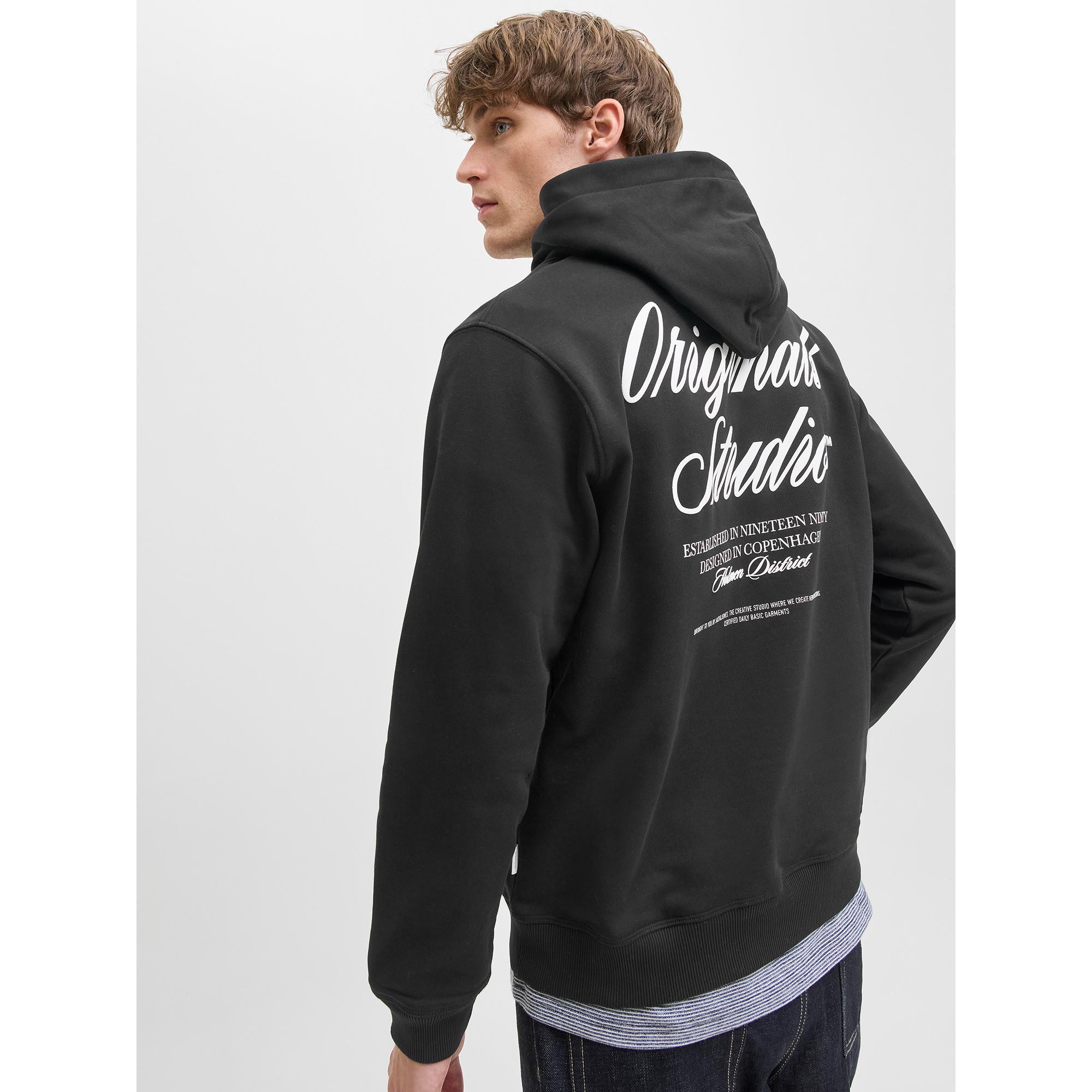 JACK & JONES Jornorrebro Typo Back Hoodie  