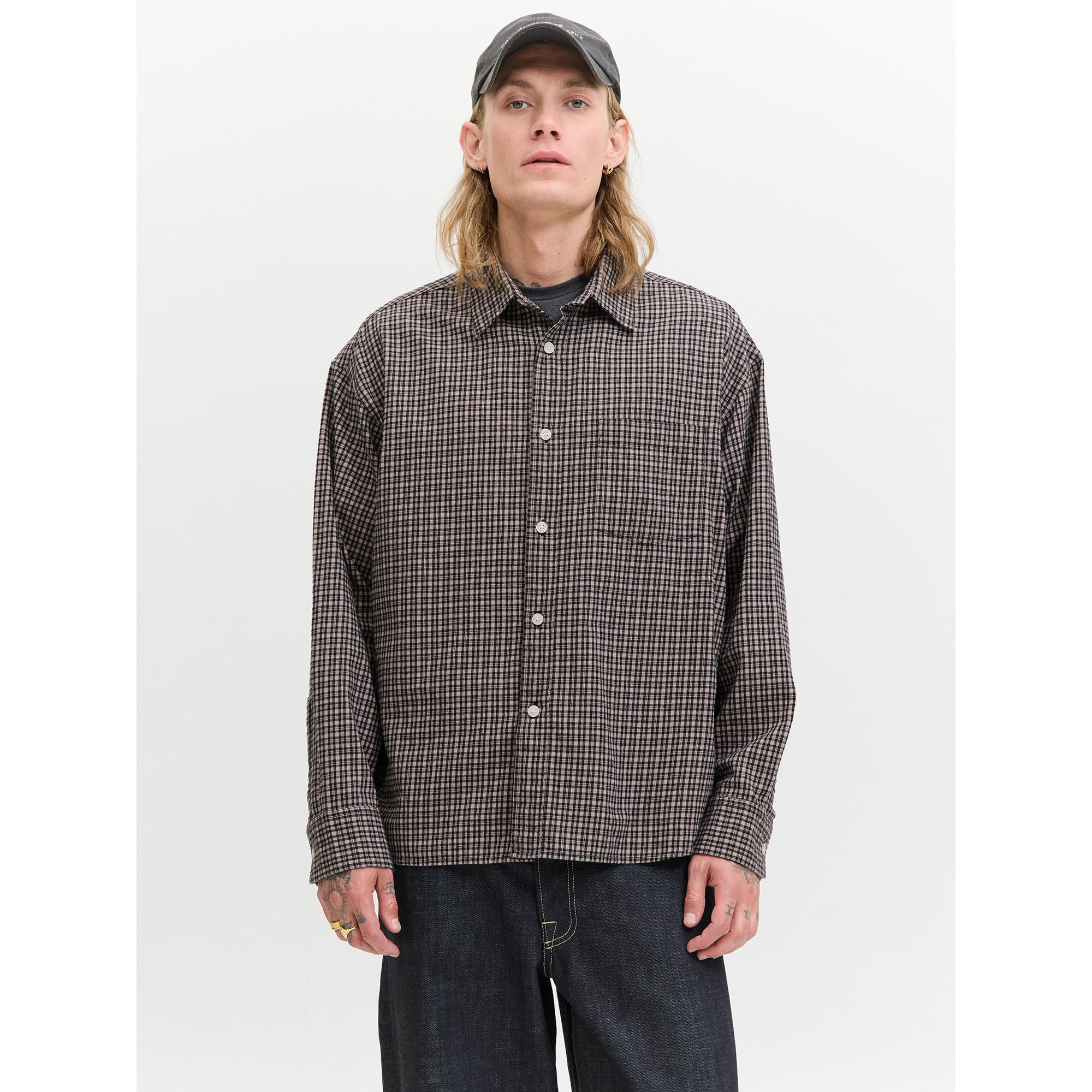 JACK & JONES Kariertes Langarmhemd  