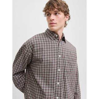 JACK & JONES Camicia a Quadri Maniche Lunghe  