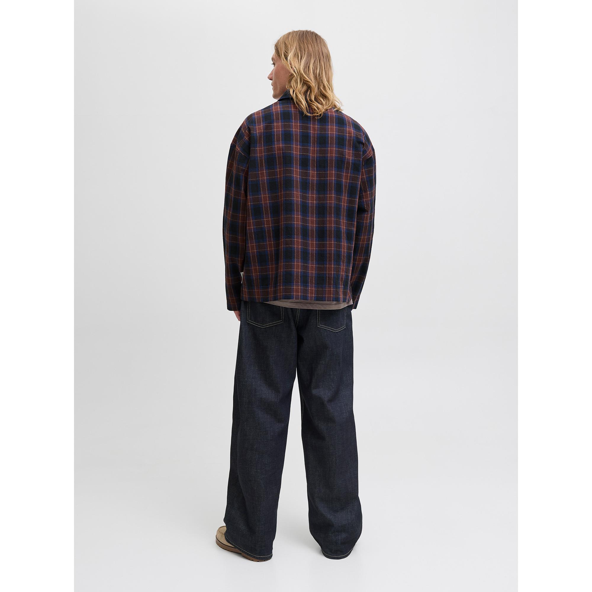 JACK & JONES Kariertes Langarmhemd  