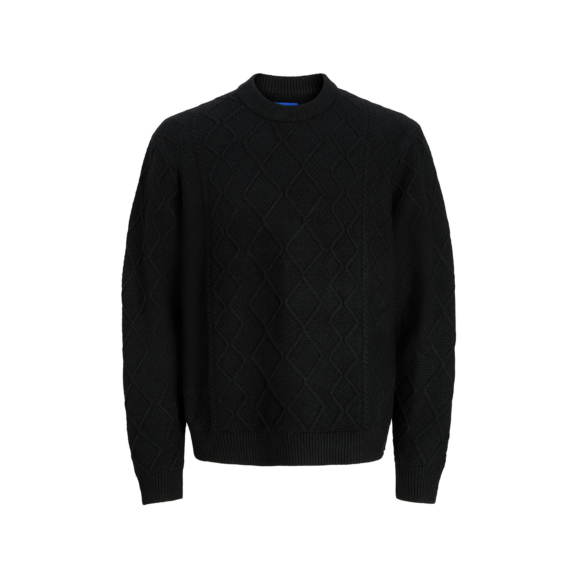 JACK & JONES Strickpullover Rundhals  