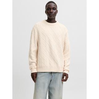 JACK & JONES Strickpullover Rundhals  